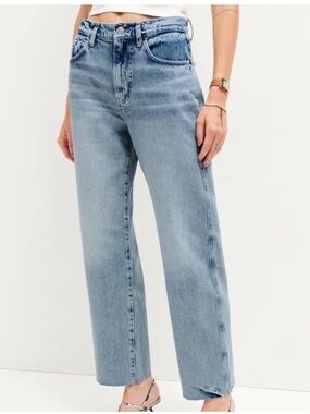 Reformation Val 90s Mid Rise Straight Cropped Jeans Manzanita - Size 29